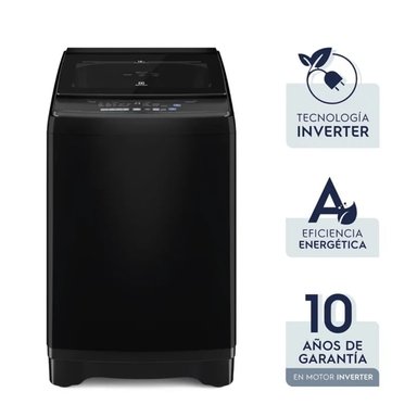 LAVADORA ELECTROLUX 18 KG CARGA SUPERIOR INVERTER NEGRO EWIP18F2XSWB - 4