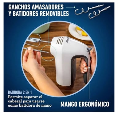 BATIDORA OSTER FPSTHS3612 DE MANO Y PEDESTAL CON ACCIÓN GIRATORIA - 5