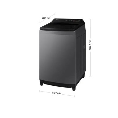 LAVADORA SAMSUNG 19KG ECOBUBBLE GRIS OSCURO WA19CG6441BDPE - 2