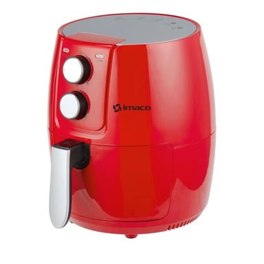 FREIDORA DE AIRE IMACO AF2714R 2.6 LITROS ROJO - 1