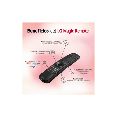 TELEVISOR LG LED 4K ULTRA HD 75 SMART TV CON THINQ AI 75UT8050PSB + BARRA - 3