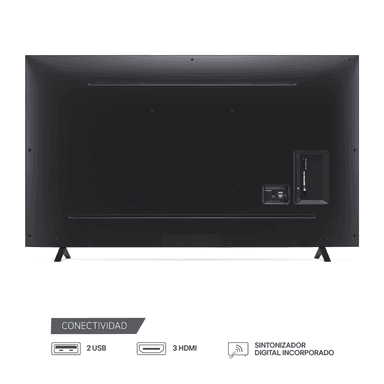TELEVISOR LG LED 4K ULTRA HD 75 SMART TV CON THINQ AI 75UT8050PSB + BARRA - 4