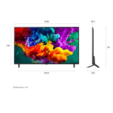 TELEVISOR LG QNED 55 UHD 4K THINQ AI 55QNED65BSA - 2