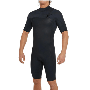 WETSUIT HOMBRE ONEILL CORTO HYPERFREAK CZ SS SPRING 2MM BLK BL - 3