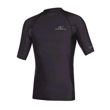 LYCRA HOMBRE ONEILL REACTOR UV SS RASH VEST BLACK - 1