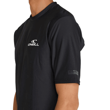 LYCRA HOMBRE ONEILL REACTOR UV SS RASH VEST BLACK - 3