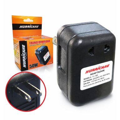 Convertidor de Voltaje 220V a 110V AC 50W para Equipos de Bajo Consumo - 1