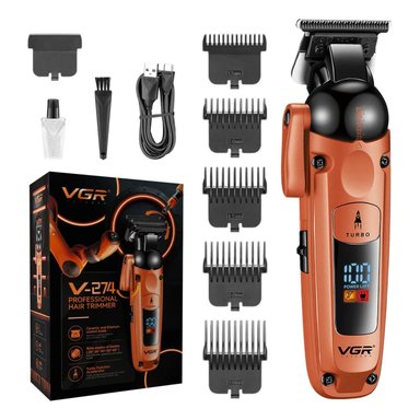 MÁQUINA CORTAR CABELLO VGR V-274 PROFESIONAL FADE TURBO 7000RPM - 1