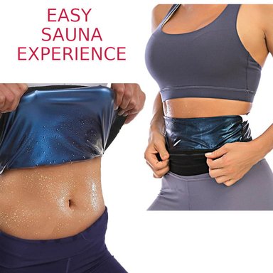 FAJA TERMICO ADELGAZANTE EFECTO SAUNA REDUCTORA UNISEX SWEAT SHAPER - 1