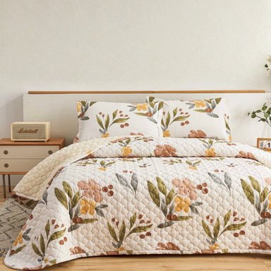 SET CUBRECAMA SHERPA ALGODÓN 1.5 PLZ - 1