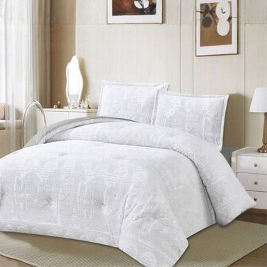SET EDREDÓN PIEL DE ANGEL PREMIUM QUEEN - 1
