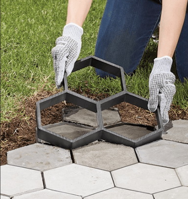 MOLDE PARA PISO CEMENTO HEX 36X36CM - 3