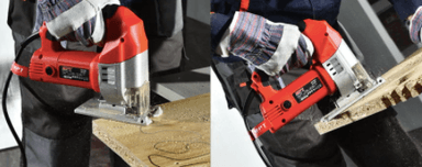 SIERRA CALADORA MPT INDUSTRIAL 220V 700W CORTADORA MADERA TOOLS - 5