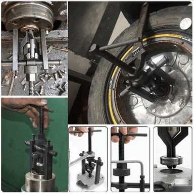 EXTRACTOR WORKTOOLS RODAMIENTO INTERNO ENGRANAJES Y BUJES 3MORDAZAS - 2