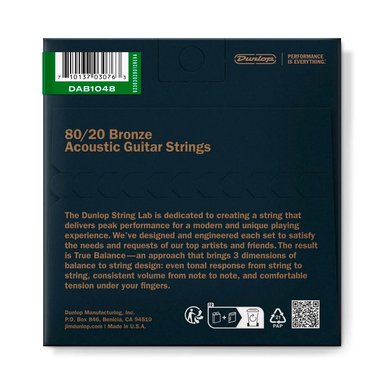 SET DE CUERDAS GUITARRA BRONZE DUNLOP DAB1048 - 2