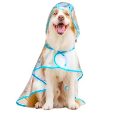 CAPA IMPERMEABLE DE LLUVIA PARA MASCOTAS TALLA 8 - 2