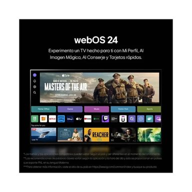 TELEVISOR SMART TV LG 50' 50UT7300PSA LED 4K UHD THINQ AI 50UT7300 MODELO 2024 - 6