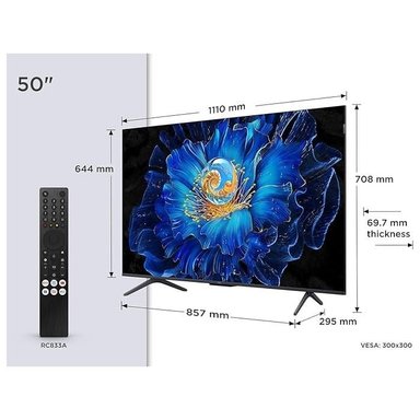 TELEVISOR TCL MINI LED 50 UHD 4K SMART TV 50C6KS - 2