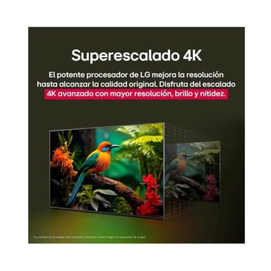 TELEVISOR LG 50' ULTRA HD 4K AI THINQ 50UA7300 MODELO 2025 + CONTROL MAGIC + ANTENA DIGITAL - 6