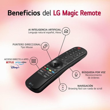 TELEVISOR LG QNED 4K 55' SMART TV CON THINQ AI 55QNED80TSA (2024) - 2