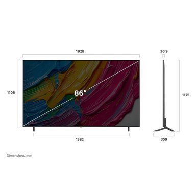TELEVISOR LG 86 QNED SMART TV 4K THINQ AI 86QNED80ASA - 2