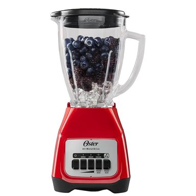 LICUADORA OSTER 2 VELOCIDADES MÁS PULSO Y VASO DE VIDRIO BLSTKAGRPB - 1
