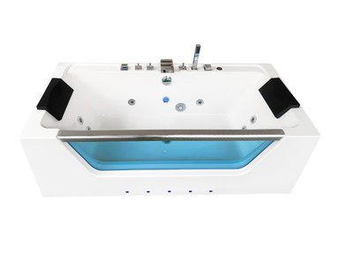JACUZZI HIDROPLUS RECTANGULAR ARIANA BLANCO MEDIDA 80 X 170 - 1