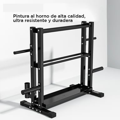 RACK PROIRON ACERO PESAS RUSAS Y MANCUERNAS II - 2