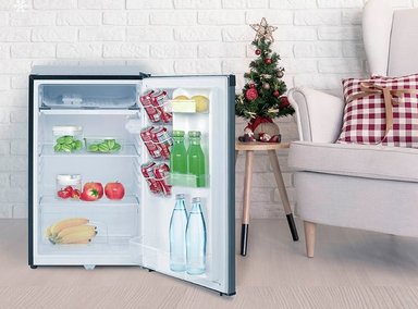 FRIGOBAR INDURAMA 122 L RI159CR ACERO - 2