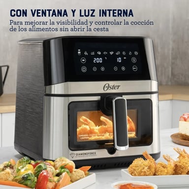 FREIDORA DE AIRE DIGITAL 7.5L OSTER® CKSTAF75WDSSDF 053 - 2