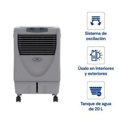 ENFRIADOR DE AIRE SOLE ULTRA COOL 20 LITROS - 2