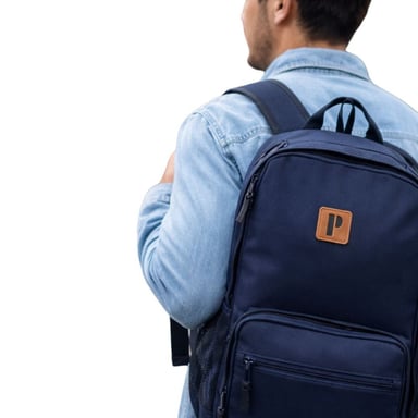 MOCHILA PORTA ORIGINAL AQUINO AZUL - 3