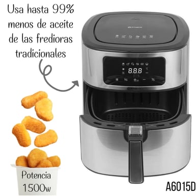 FREIDORA DE AIRE IMACO AF6015D 6L DIGITAL TURBO - 2