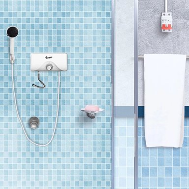 RAPIDUCHA ELÉCTRICA ROTOPLAS SPAZIO 5500W BLANCO - 2