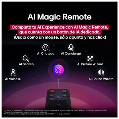 TELEVISOR LG 75 LED UHD 4K SMART TV THINQ AI 75UA8050PSA + MAGIC REMOTE - 3
