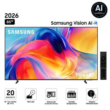 TELEVISOR SAMSUNG 85' MINI LED 85M70H VISION AI SMART TV - NUEVO 2026 - 1