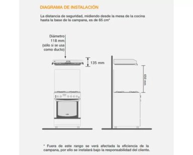 CAMPANA EXTRACTORA ROMA SOLE ACERO INOXIDABLE 60CM TURE15COV2 - 4