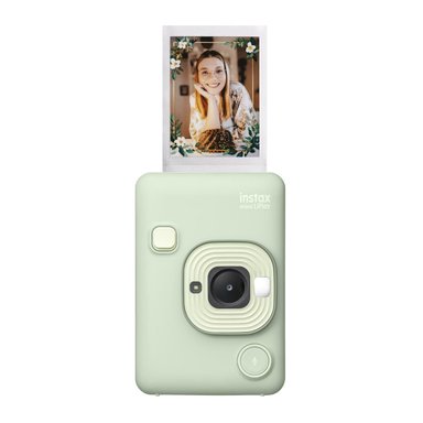 CÁMARA HIBRIDA INSTAX MINI LIPLAY FUJIFILM MATCHA GREEN - 1