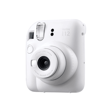 CÁMARA INSTAX FUJIFILM MINI 12 ARCILLA BLANCA + KIT REGALO + PACK PELÍCULA X10 - 2