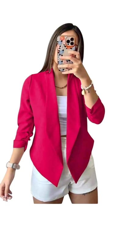 BLAZER MANGA 3/4 CATANIA PARA MUJER - 1