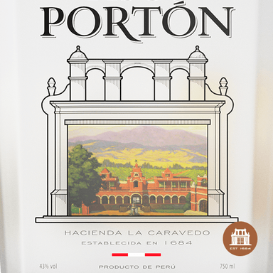 PISCO PORTÓN MOSTO VERDE MOLLAR 750ML - 2