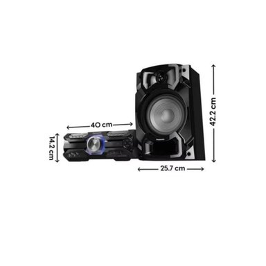 MINICOMPONENTE PANASONIC AKX520PSK SC- 650W - 2
