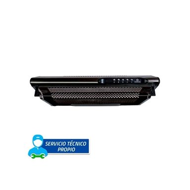 CAMPANA EXTRACTORA INDURAMA CEI-602NE 3 VELOCIDADES 60CM NEGRO - 4