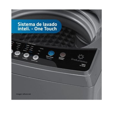 LAVADORA INDURAMA 18KG LRI-18DGR GRIS OSCURO - 3