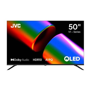 TELEVISOR JVC QLED 50 LT-50KM758 4K UHD GOOGLE TV - 1