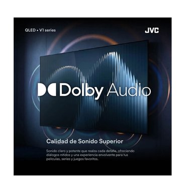 TELEVISOR JVC QLED 50 LT-50KM758 4K UHD GOOGLE TV - 5