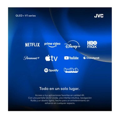 TELEVISOR JVC QLED 50 LT-50KM758 4K UHD GOOGLE TV - 6