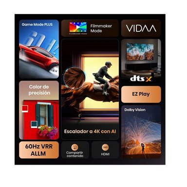 TELEVISOR HISENSE 50 50A5NV UHD 4K - 5