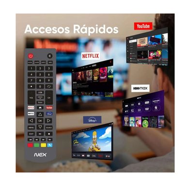 TELEVISOR LED 43 FULL HD TVLED43S NEX SMART TV ANDROID - 6