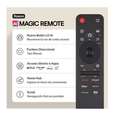 TELEVISOR LG 65 QNED 4K THINQ AI 65QNED82ASG - 5